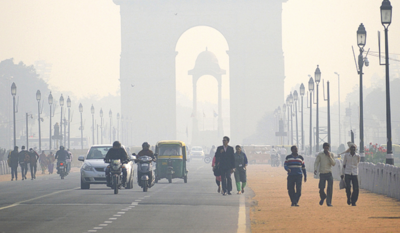 air pollution in New Delhi